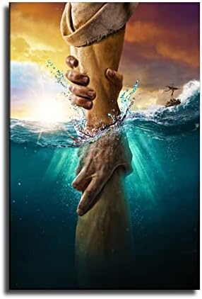 Картини с Исус в стената Религиозни, Не се страхувай, Просто трябва да спомена вяра, Дай Ми Своята ръка Плакат