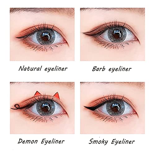 Еднократна набор от четки за очна линия на очите 100 Опаковки за Еднократна употреба Четки За очна линия на Очите Апликатор за Грим Пръчици За очна линия на Очите