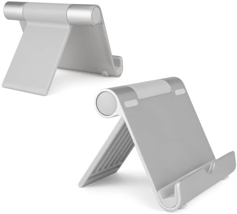 Поставяне и монтиране на BoxWave, съвместими с Apple iPod Touch (6-то поколение 2015) (поставяне и монтиране на BoxWave) - Преносима алуминиева поставка VersaView с множество ъгли за Apple iPod