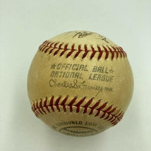 Майк Шмид В началото на кариерата Подписа договор през 1975 година С Националната бейзболна лига - MLB Game Used Baseballs