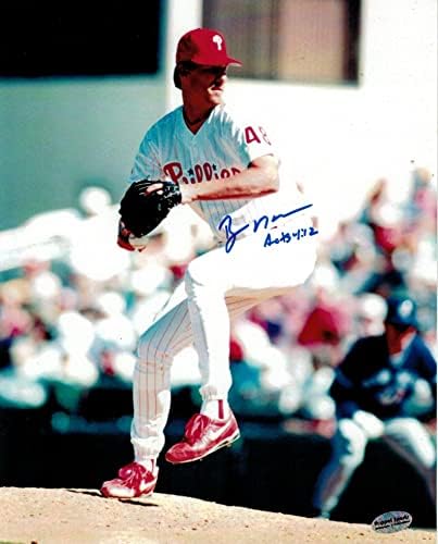 Роджър Мейсън Филаделфия Филис С автограф 8x10 Снимка С автограф - Снимки на MLB с автограф