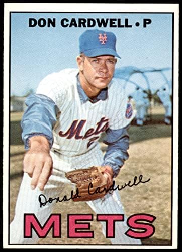 1967 Topps # 555 Дон Кардуэлл Ню Йорк Метс (Бейзболна картичка) БИВШ Метс