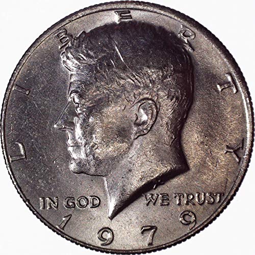 1979 Кенеди Полдоллара 50 цента На Около необращенном формата на