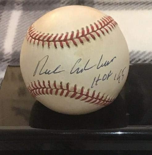 Ричи Эшберн подписа договор с Vintage , Националната бейзболна лига Уилям Уайт JSA COA - Бейзболни топки с автографи