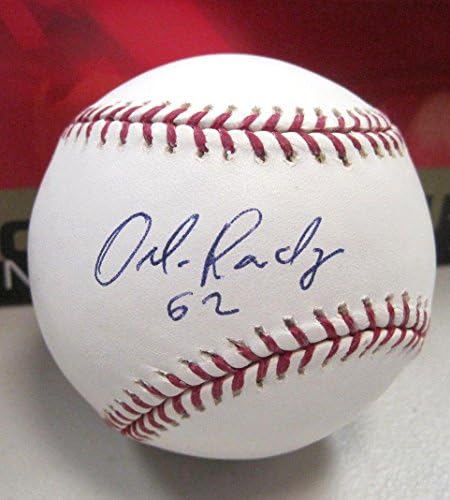 Орландо Родригес Хюстън Астрос Подписа Бейзболни топки на Мейджър лийг бейзбол с автограф W / coa - Бейзболни топки С автографи