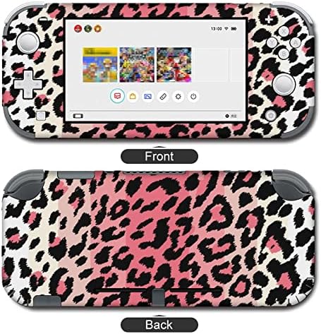 Розови Животни с Леопардовым Принтом, Стикер Стикери, Защитни Предна панел за Nintendo Switch