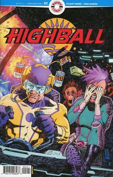 Highball 2A VF / NM; комикс Ahoy | вариант 1:3