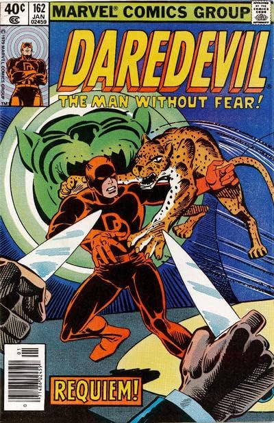 Daredevil 162 (павилион за вестници) VG ; Комиксите на Marvel | Стив Дитко