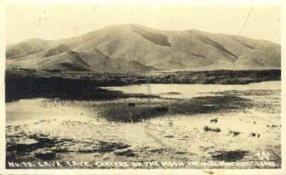 Национален паметник на културата Лунните кратери, пощенска Картичка от Айдахо