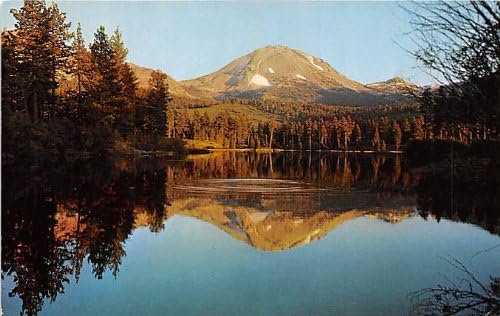 Вулкани национален парк Ласен, Калифорния, пощенска Картичка