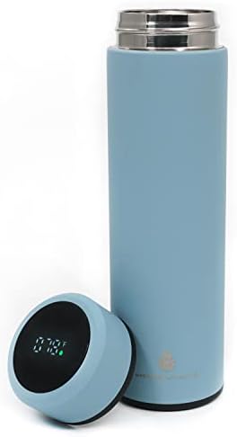 Бутилка за вода Hydration Collective Thermos - Запечатани Умна с устройство за заваряване на чай и led индикатор