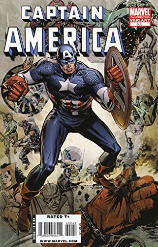 Капитан Америка (1-ва серия) #600 (2) VF / NM; Комиксите на Marvel | Ед Брубейкер