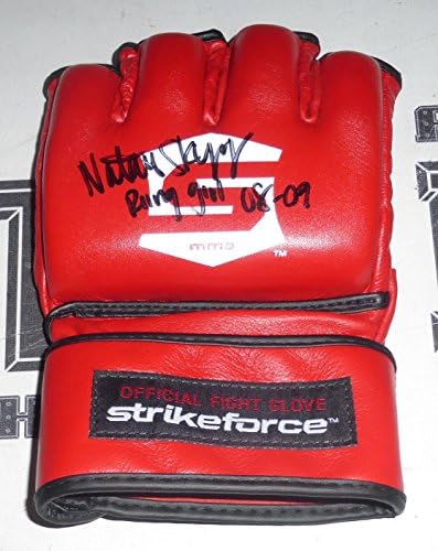 Натали Скай Подписа Ръкавицата StrikeForce PSA/DNA COA с Автограф на Пръстен Card Момиче 2008 - Ръкавици UFC
