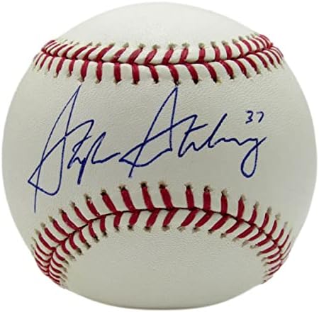 Бейзболен клуб OML Washington Nationals с автограф на Стивън Страсбург PSA / Бейзболни топки с ДНК-автограф