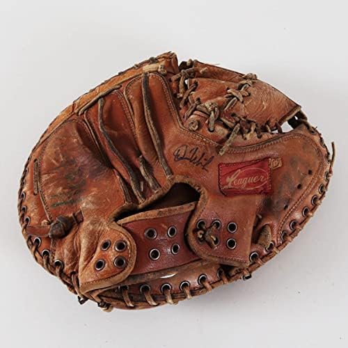 Бейзболна ръкавица с автограф на Дейвид Уэллса Кэтчерс Мит Янкис – COA JSA - Ръкавици MLB с автограф