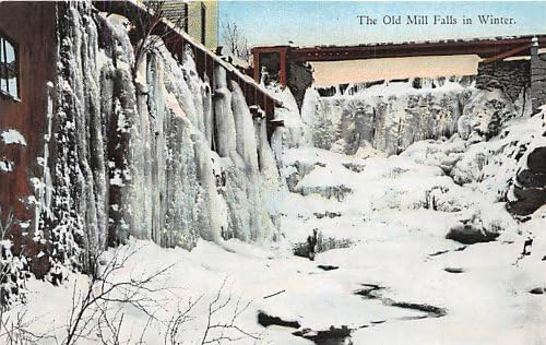 Олд-Милс-Фолс, пощенска Картичка от Ню Йорк