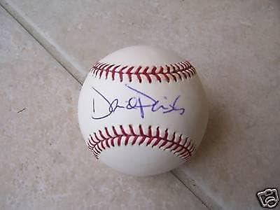 Официален представител на Ню Йорк Янкис Дейвид Париш подписа Ml Ball - Бейзболни топки с автографи