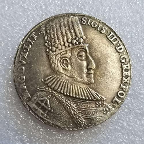 Старинни Занаяти Полско-Литовски Чужд Сребърен долар 1587 г. 2006
