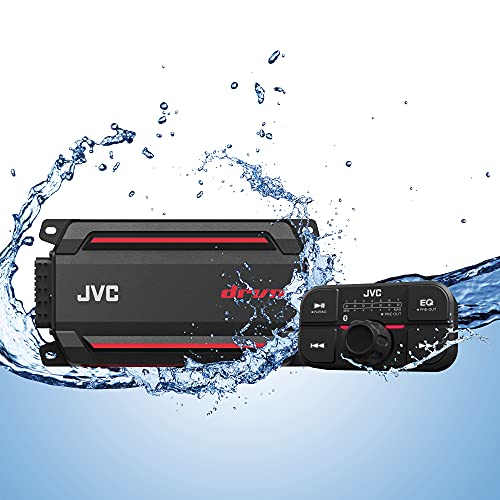 Компактен 4-канален усилвател JVC KS-DR2104DBT мощност 600 W с стрийминг предаването чрез Bluetooth. Създаден