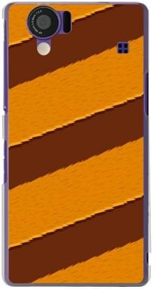 YESNO Sippo в ивицата кафяв цвят (прозрачни) / за телефон AQUOS 102SH/SoftBank SSH102-PCCL-201-N002