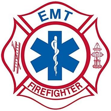 EMT, Стикер за пожарникари (етикети за спешни повиквания, Винил за автомобили Staff of Asclepius за автомобили,
