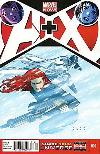 A + X (1-ва серия) #10 VF ; Комикс на Marvel | Черната Вдовица Фантомекс
