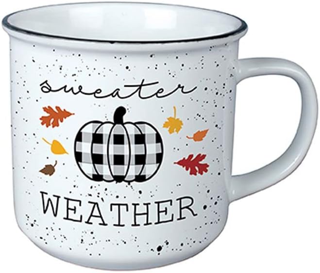 Реколта чаша Carson Home за есенния пуловери Weather, дължина 3,75 инча, 13 грама