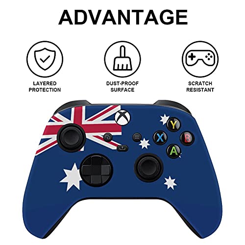 Австралийски Флаг Скинове за конзолата Xbox серия X И контролер Vinyl Стикер на кожата, Стикер-калъф За опаковане