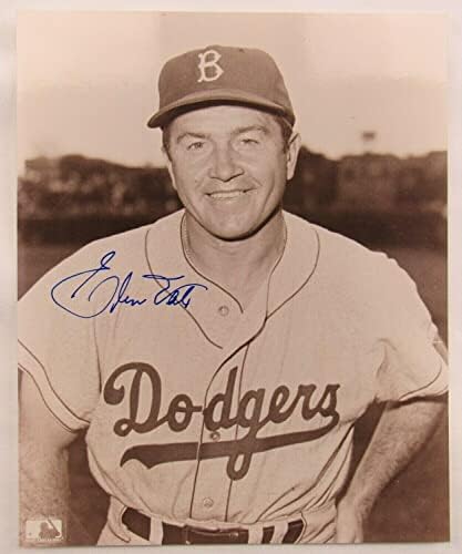 Elmer Вало Подписа Автограф 8x10 Снимка III - Снимки на MLB с автограф