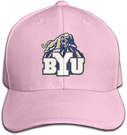 Модни шапки Унисекс Университета Бригъм Йънг BYU The Y Cougars за Риболов, Черни
