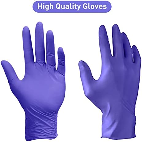 Нитриловые ръкавици PEIPU 1000 бр. в голям размер, и винилови ръкавици за еднократна употреба 1000 бр. в голям