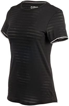 Женска тениска за бягане Alpha Eco от Мизуно, Черна, S