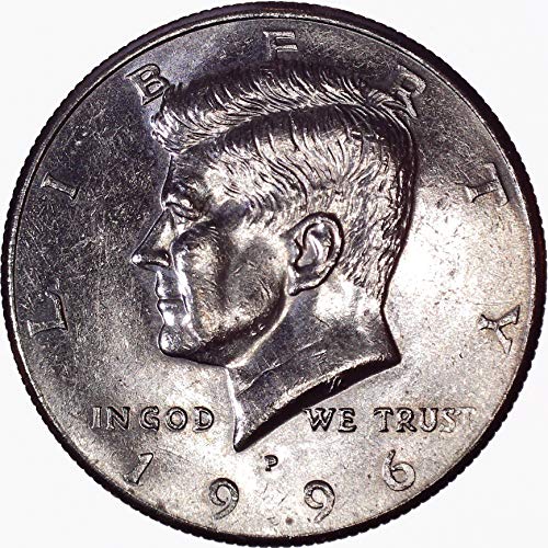 1996 Rv Кенеди Полдоллара 50 цента На Около необращенном формата на