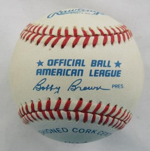 Фил Плантье Подписа Автограф Rawlings Baseball B89 - Бейзболни Топки С Автографи