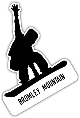 Bromley Mountain, Върмонт, Ски Приключения, Сувенир, 4-Инчов Дизайн на Магнитната Дъска за Хладилник