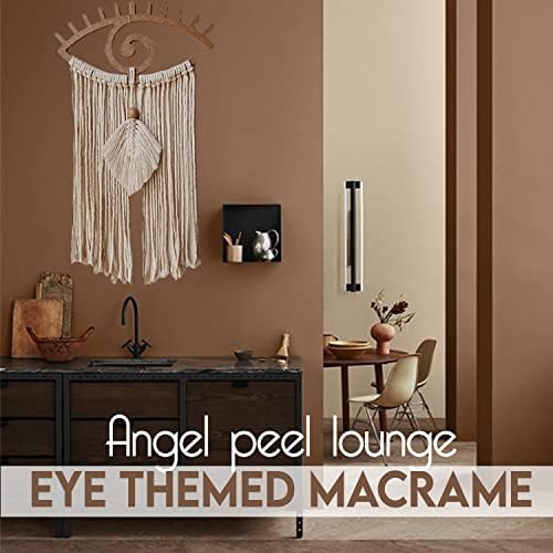 Angel ' s Peel Lounge Стенен Украшение Ръчно изработени в стила на Ресни за очите Среден размер-стенен декор