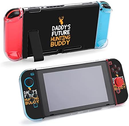 Татко Future Hunting Buddy е Съвместим с Switch Сладък Защитен Калъф, Прикрепляемый Калъф с принтом за Nintendo