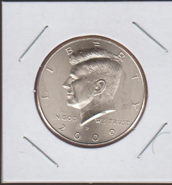 2009 P Kennedy (от 1964 до момента) (90% сребро) Полдоллара Подбрано монетния двор на САЩ, без да се прибягва