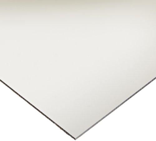 Огледален лист от поликарбонат, Достъп -0,087 инча, дебелина 1/8 инча, Ширина 12 см x Дължина 24 инча, Прозрачен