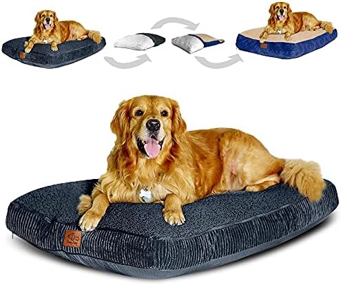 Голямо легло за кучета Floppy Dawg с две сменяеми чехлами, които могат да се перат в машина, и водоустойчива
