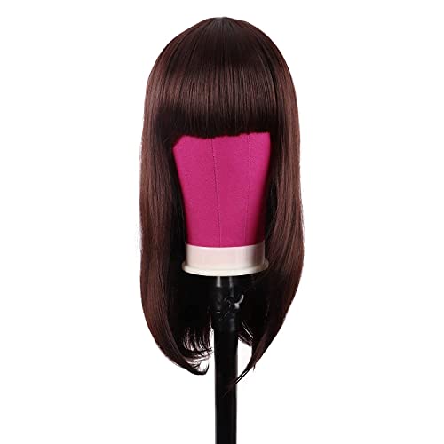 MapofBeauty 23-инчов холщовая блок на главата си за перука с поставка за създаване на полагане на главата си