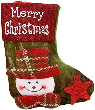 HHmei Украса На Коледната Елха Висулка Ретро Печатни Английски Коледни Чорапи SGCABIT36bb5Xv