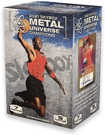 Кутия за Blasters Skybox Metal Universe Champions 2021 Г.
