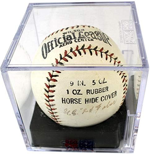 Ретро Играта топката Red Faber с Автограф на PSA/ DNA Grade 7 - Бейзболни Топки С Автограф
