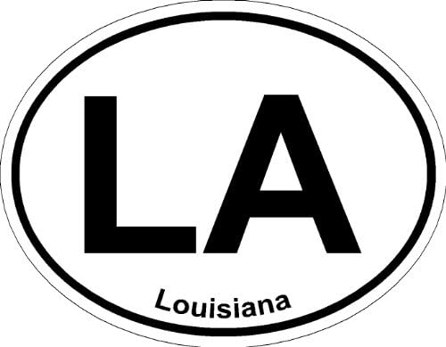 Овални (Луизиана); Стикер върху бронята на щата