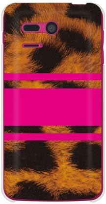 Втора кожа ROTM Leopard Pink (прозрачен) Дизайн ROTM/за Pantone 5 107SH/SoftBank SSHPA5-PCCL-202-Y390