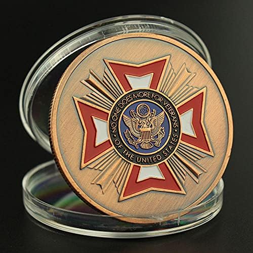Сувенирни Монети Ветераните на Съединените Щати, покрит с бронзови покритие, Никой Не го Прави Повече, за Ветерани