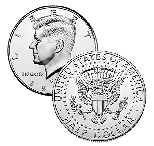 Монетен двор на САЩ, 1993 г., със Сребърна запушалка Кенеди в Полдоллара