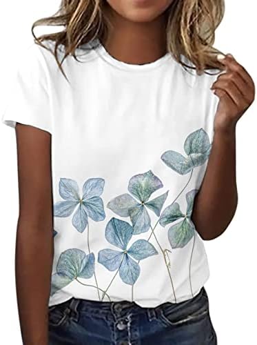 Kaniem/ Дамски Блузи, Дамски Риза с Къси ръкави, Ежедневни тениски с Принтом, Дамски Тениски, Дамски тениски