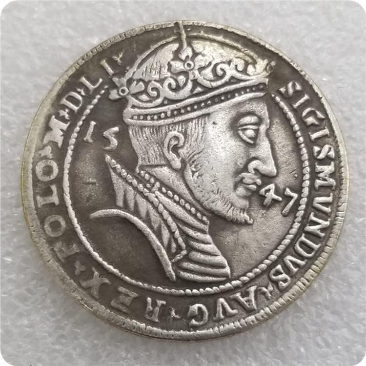 QINGFENG Старинни Занаяти 1547 Чуждестранна Възпоменателна Монета Сребърен Долар